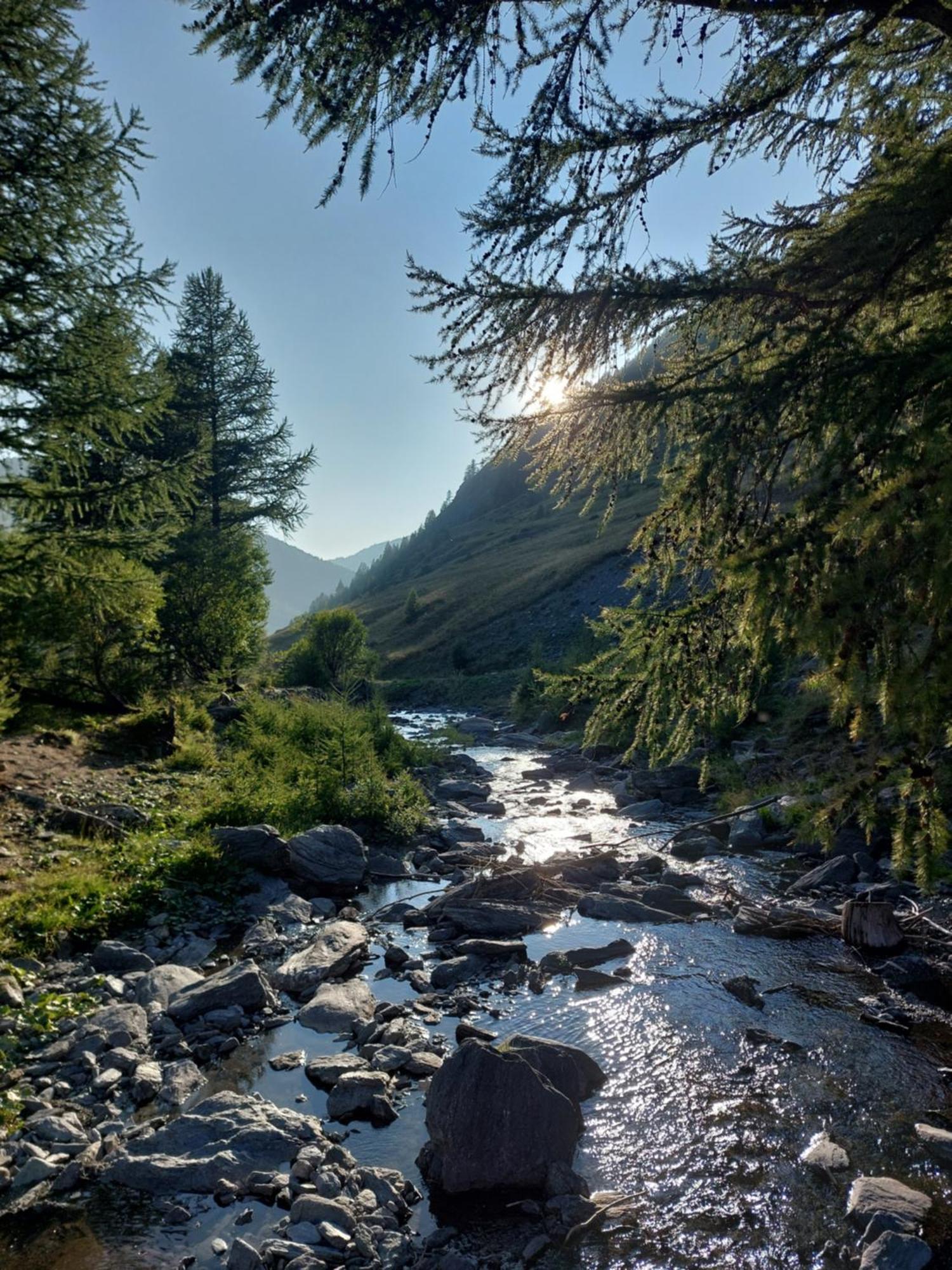 Le Studio Du Queyras Avec Vue Sur La Montagne Abriès Exterior foto