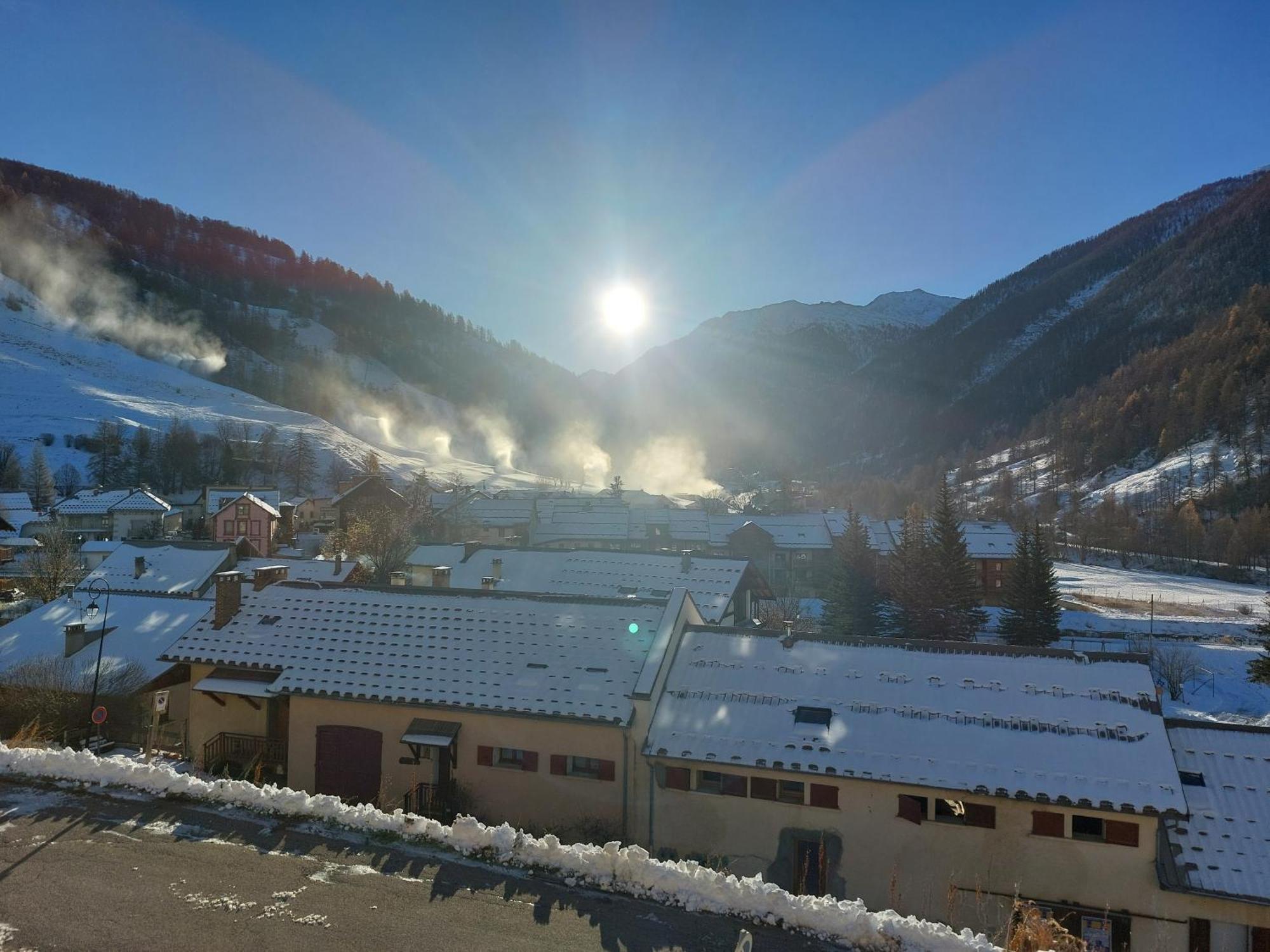 Le Studio Du Queyras Avec Vue Sur La Montagne Abriès Exterior foto